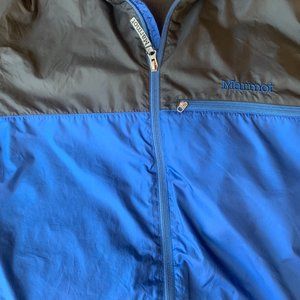 Marmot jacket with light fleece lining